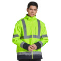 wholesale china factory direct bike safety jacket Men's high quality reflective softshell jacket